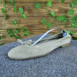 La Differenza Women's Ballet Gray Leather Sz 40 Medium Used 2025